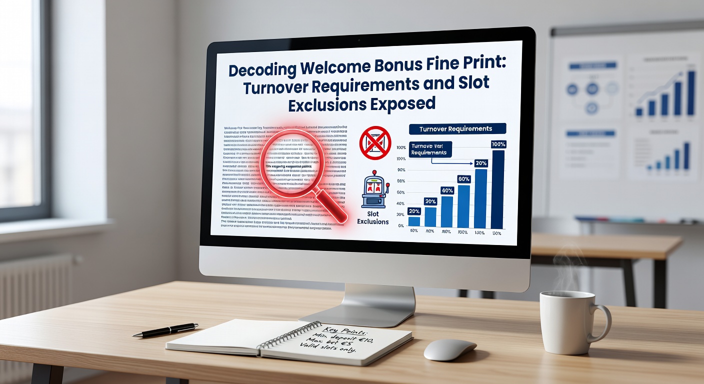 Infographic illustrating slot contribution percentages and excluded games in bonus wagering