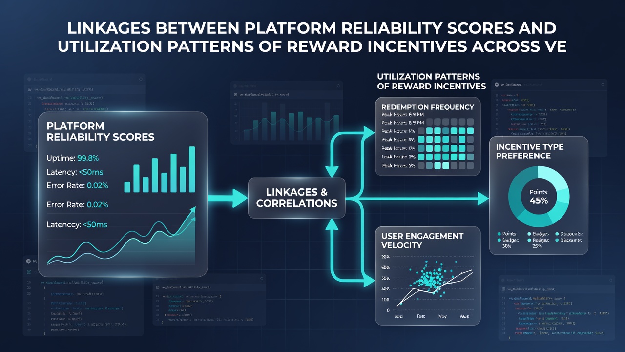 Chart illustrating correlations between reliability scores and reward usage rates in mobile reel and card gaming